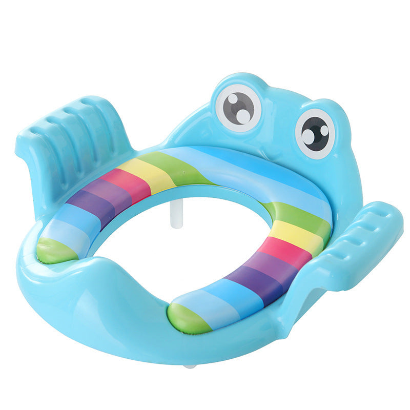 Toddler Toilet Seat with Cute Face Design