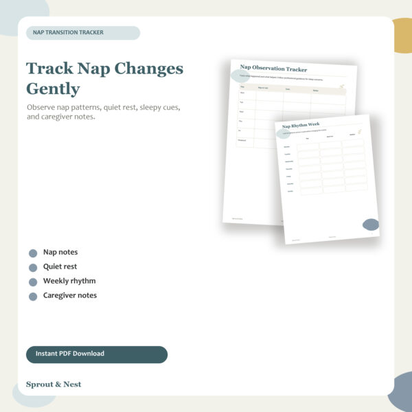 Nap Transition Tracker Printable featured image