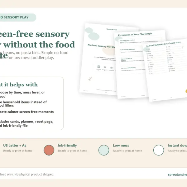 No-Food Sensory Play Cards for Toddlers sales info 2000x1500